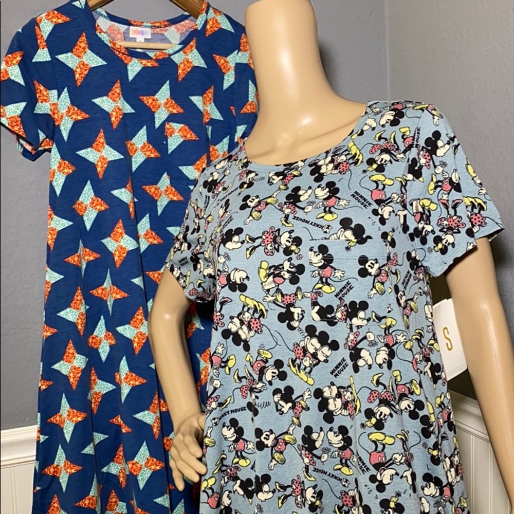 NWT Disney Lularoe S Carly Dress Bundle - Picture 3 of 13